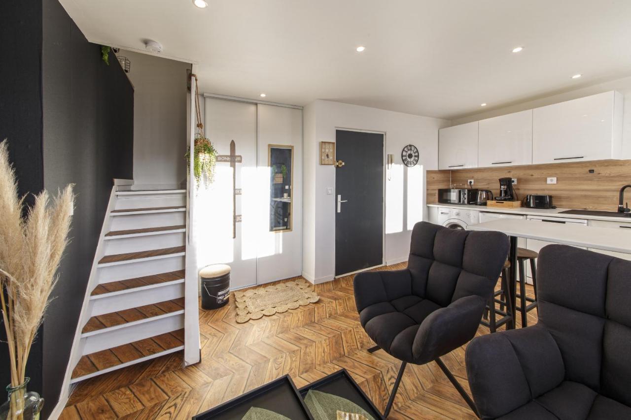Le Patio - Duplex Verdoyant Proche Centre-Ville Ανζέρ Εξωτερικό φωτογραφία